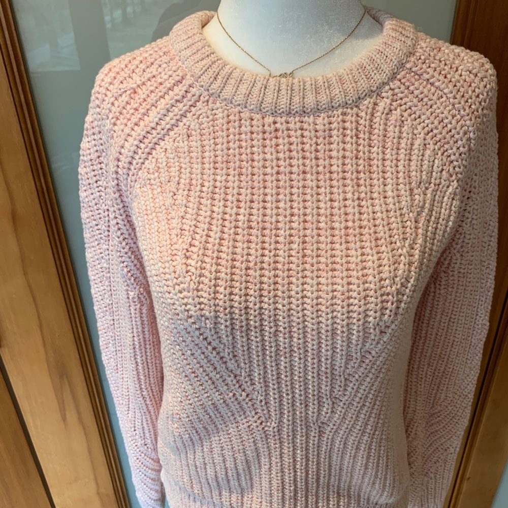 Banana Republic chunky cotton knit sweater